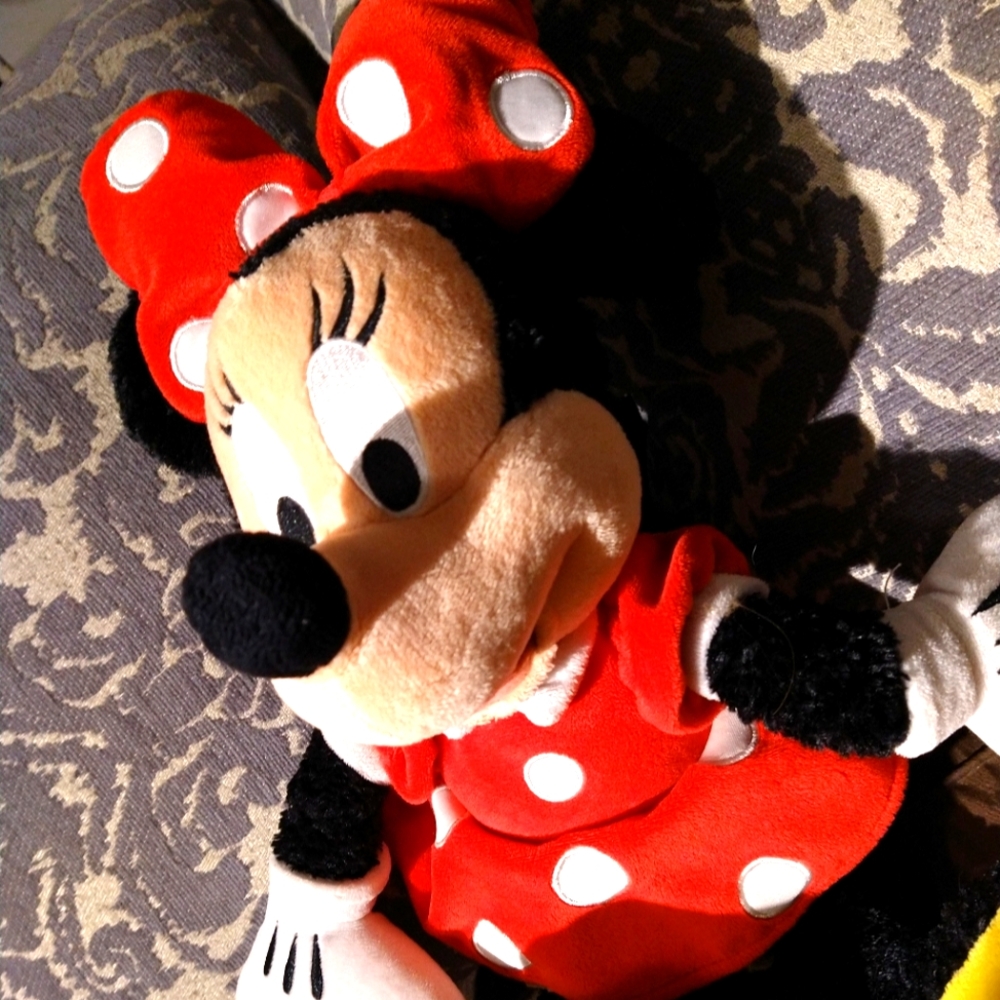 Minnie mouse plush stuffed Walt Disney bear - Picture 6 of 17